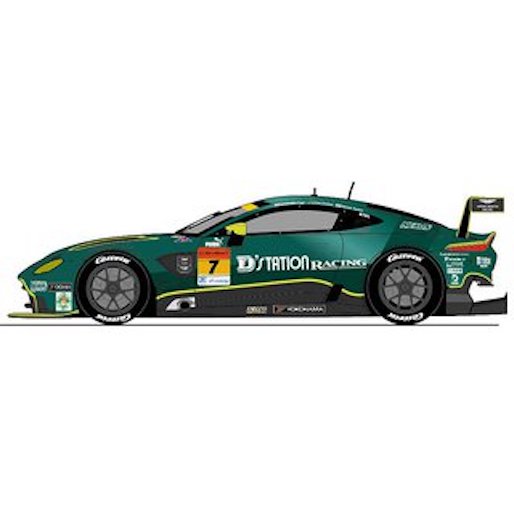 Carrera 30994 D132 Aston Martin Vantage GT3, D-Station Racing Carrera 30994 D132 Aston Martin Vantage GT3, D-Station Racing