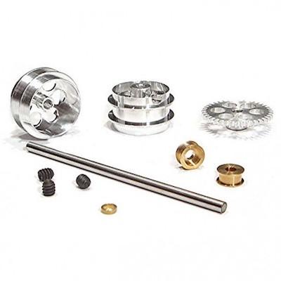 NSR 4012 Rear Axle Kit with 17" wheels for SW Scalextric/Fly