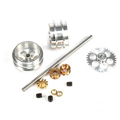 NSR 4013 Rear Axle Kit with 17" wheels for AW Ninco