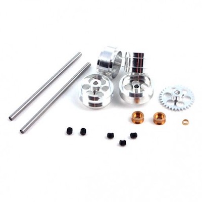 NSR 4219 Front & Rear Axle Kit with 17" wheels for SW NSR