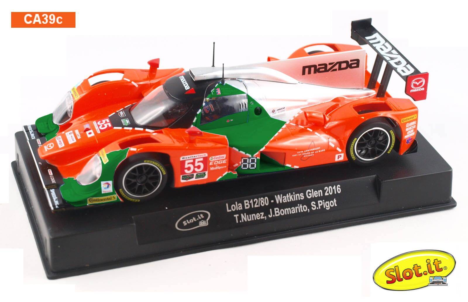 SICA39C Slot.it Lola B12/80 LMP, No.55, Watkins Glen 2016 SICA39C Slot.it Lola B12/80 LMP, No.55, Watkins Glen 2016