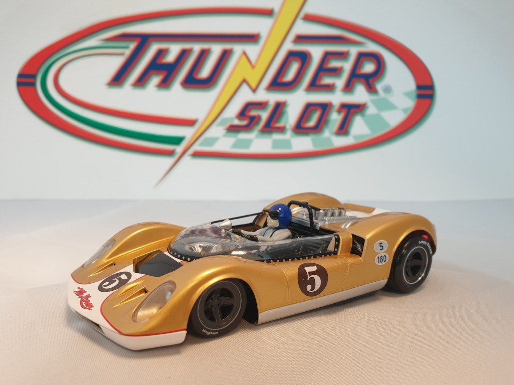 Thunder Slot CA00403S/W McLaren ELVA MKI No.5 Can-Am 1965 Thunder Slot CA00403S/W McLaren ELVA MKI No.5 Can-Am 1965