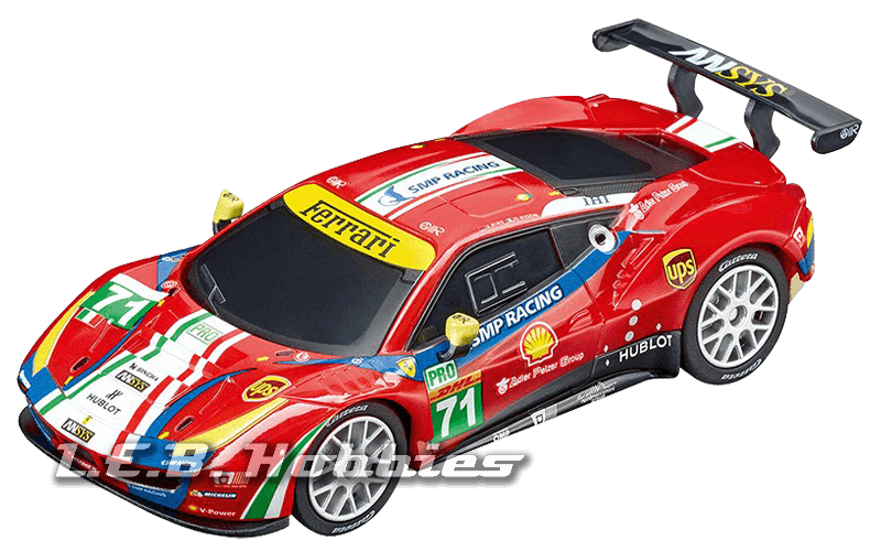 64114 Carrera GO!!! Ferrari 488 GT3, AF Corse, No.71 64114 Carrera GO!!! Ferrari 488 GT3, AF Corse, No.71