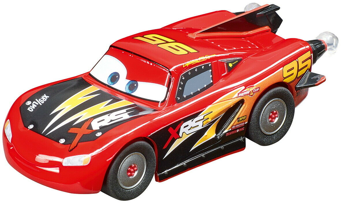 Carrera 64163 GO!!! Disney Cars Lightning McQueen, Rocket Racer