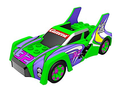 Carrera 64192 GO!!! Build 'N Race - Racer 2, Green