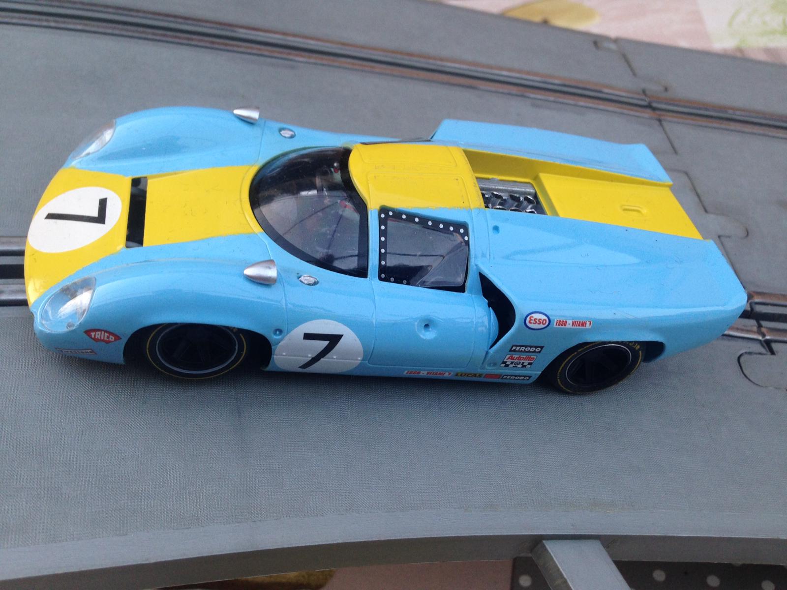CA00104S/W Thunder Slot Lola T70 MKII No.7 Le Mans 1968 CA00104S/W Thunder Slot Lola T70 MKII No.7 Le Mans 1968