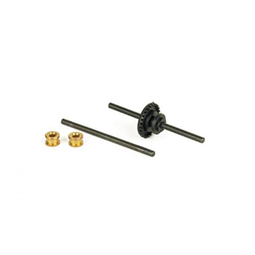 80410 Ninco Axles 46mm + Inline Crown 27 teeth 80410 Ninco Axles 46mm + Inline Crown 27 teeth