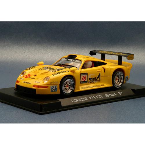 Fly A36 Porsche GT1 Spa Francorchamps 1997 Yellow Fly A36 Porsche GT1 Spa Francorchamps 1997 Yellow