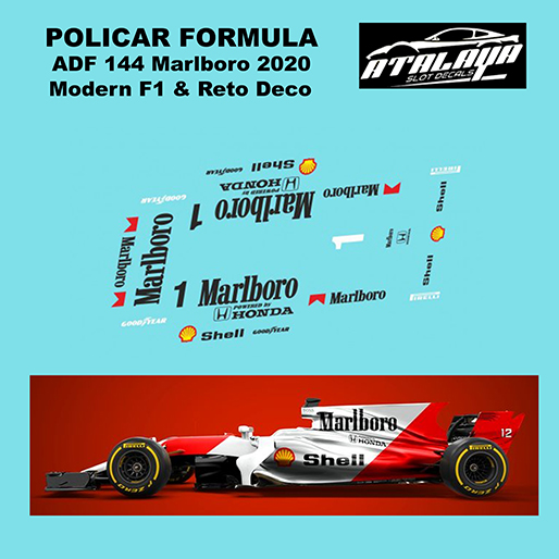 Atalaya ADF144 Policar Formula 1, McLaren Senna Tribute Atalaya ADF144 Policar Formula 1, McLaren Senna Tribute