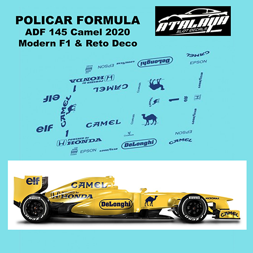Atalaya ADF145 Policar Formula 1, Lotus Senna Tribute Atalaya ADF145 Policar Formula 1, Lotus Senna Tribute
