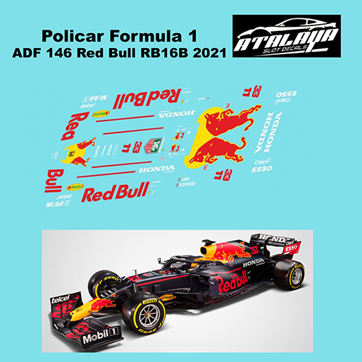 Atalaya Decals ADF146 Policar Formula 1, Red Bull 2021