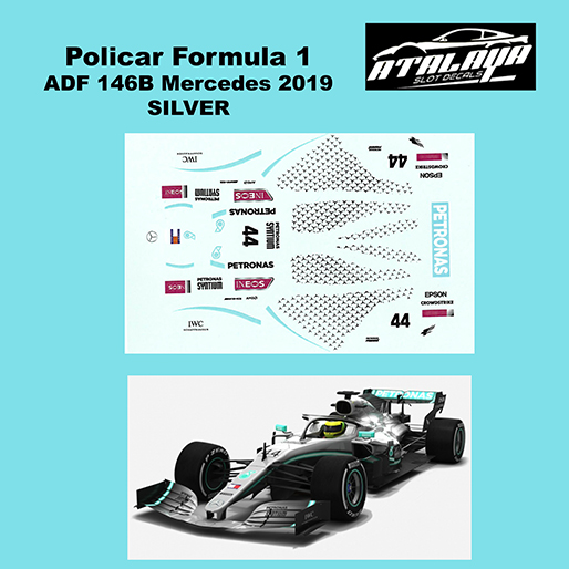 Atalaya ADF146B Policar Formula 1, Mercedes-AMG 2019, Hamilton Atalaya ADF146B Policar Formula 1, Mercedes-AMG 2019, Hamilton