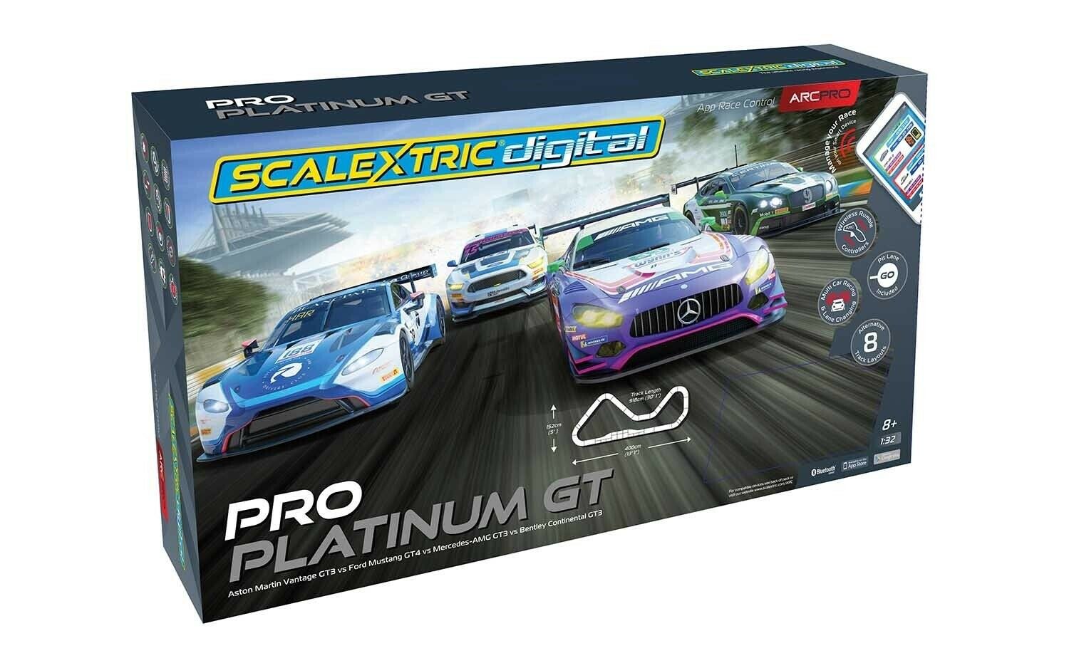 scalextric digital arc pro platinum gt set