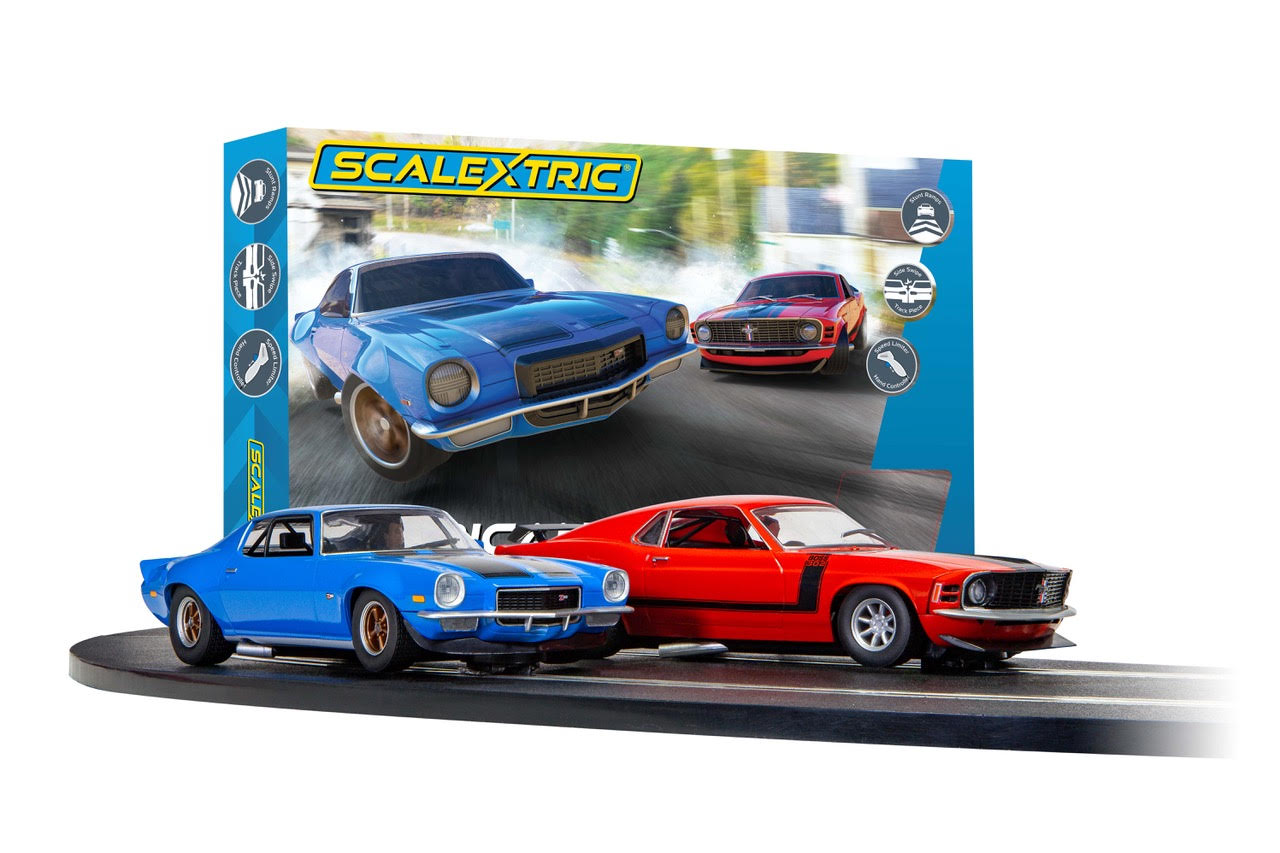Scalextric C1429T American Street Duel Race Set Scalextric C1429T American Street Duel Race Set