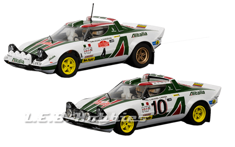 C3894A Scalextric Lanica Stratos 1976 Rally Champions Twin pack C3894A Scalextric Lanica Stratos 1976 Rally Champions Twin pack