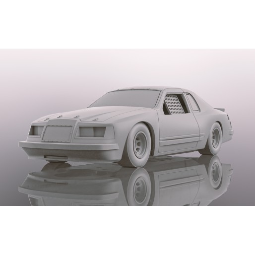 C4067 Scalextric Ford Thunderbird, Red & White C4067 Scalextric Ford Thunderbird, Red & White
