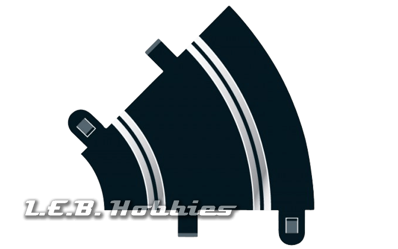 Scalextric C8202 R1 Curve 45 degrees, 2/pk Scalextric C8202 R1 Curve 45 degrees, 2/pk