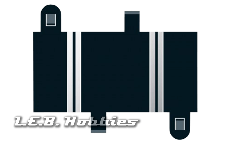 Scalextric C8236 Short Straight 3.07" (78mm), 2/pk Scalextric C8236 Short Straight 3.07" (78mm), 2/pk