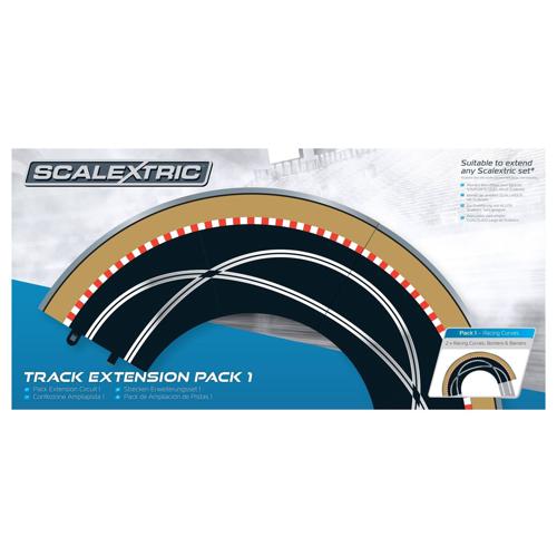 Scalextric C8510 Track Extension Pack 1 - Racing Curve