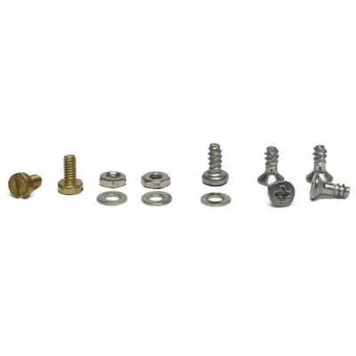 Slot.it SICH08 HRS Screw Set for chassis kit, 2 short and 5 long