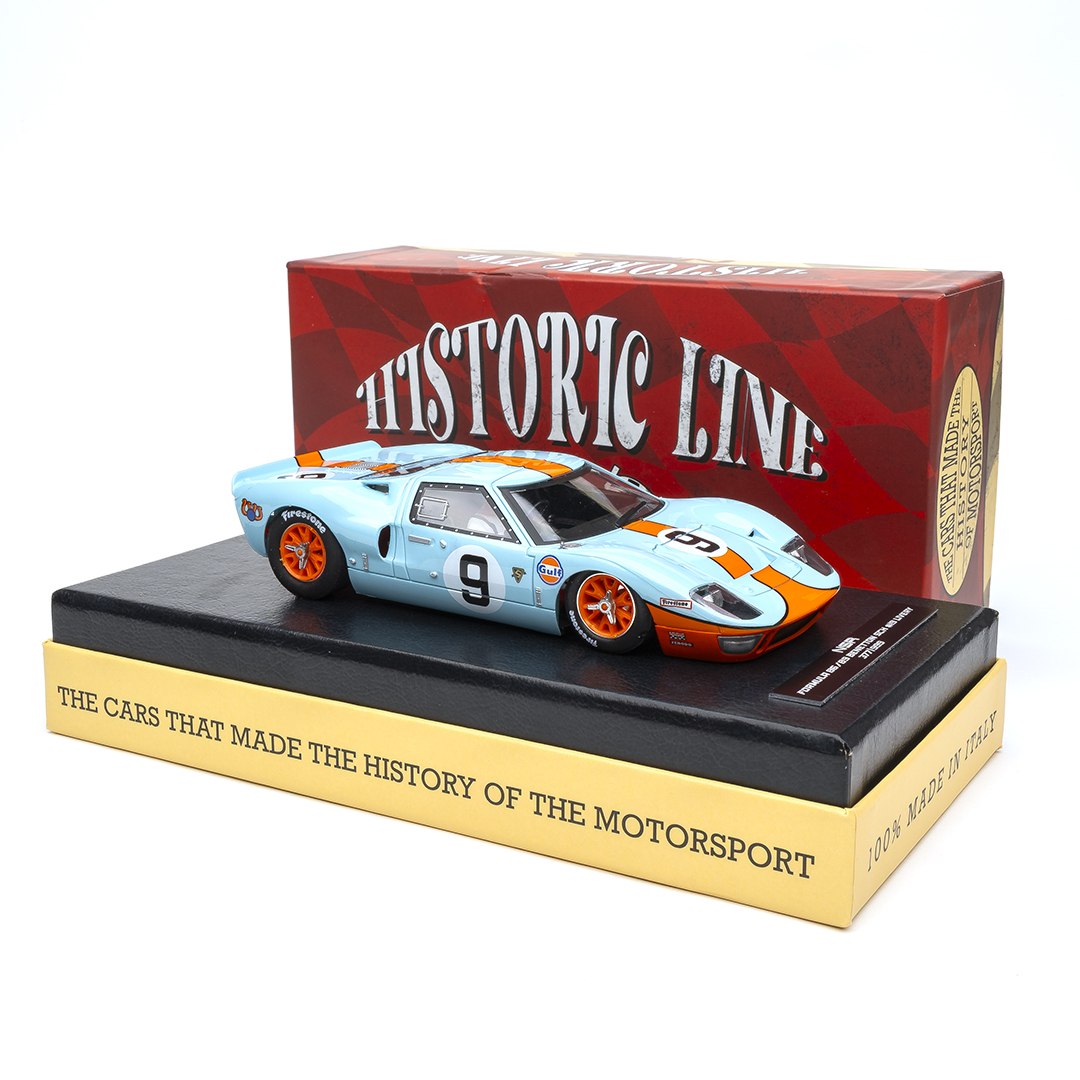 スロットカー　Ford GT40 MK I #6 NSR社製 NSR HL08 Ford GT40 MKI No.9 Le Mans 24H 1968 Winner Historic