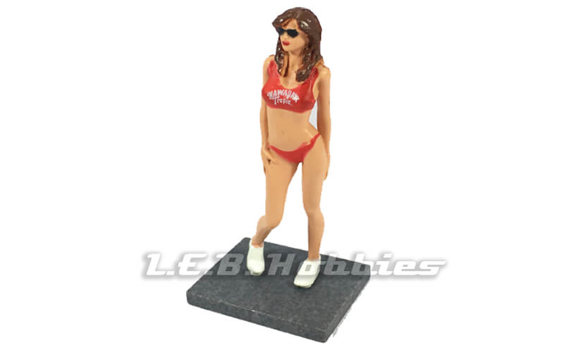 Racer Sideways SWFIG/009 Hawaiian Tropic Figure, Inna Racer Sideways SWFIG/009 Hawaiian Tropic Figure, Inna