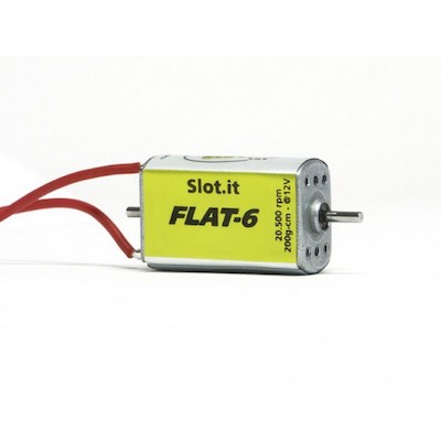 Slot.it SIMN13CH Flat-6S 2,500 RPM motor Inline Open Case 230g*cm spare parts 