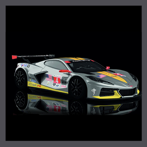 NSR 0517AW Corvette C8.R No.4 GTLM Daytona 24 Hours 2021 Preorder
