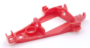 NSR1254 NSR Triangular Inline Long Can Motor Mount Ex Hard, Red NSR1254 NSR Triangular Inline Long Can Motor Mount Ex Hard, Red