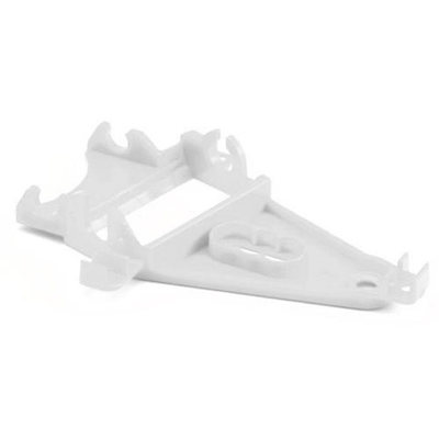 NSR 1258 Triangular Anglewinder Long Can Motor Mount Hard, White NSR 1258 Triangular Anglewinder Long Can Motor Mount Hard, White