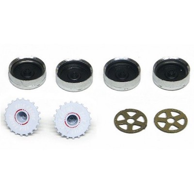 Slot.it SIPA44 Wheels, Inserts, Mazda 787B, 4/pk Slot.it SIPA44 Wheels, Inserts, Mazda 787B, 4/pk