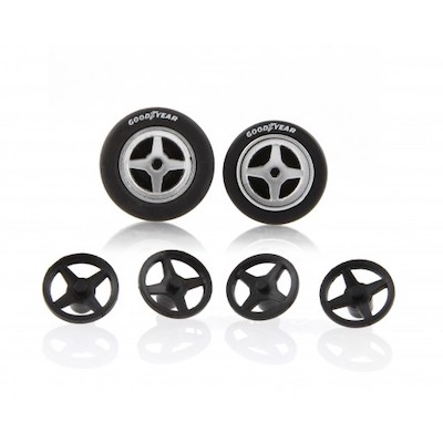 SIPA63 Slot.it Wheel Inserts McLaren M8D SIPA17/24, 4/pk SIPA63 Slot.it Wheel Inserts McLaren M8D SIPA17/24, 4/pk