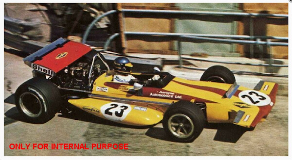 PCAR04C Policar March 701 No.23 Monaco GP 1970 PCAR04C Policar March 701 No.23 Monaco GP 1970