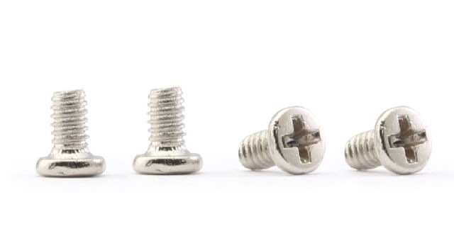 PCH04 Policar F1 Metric Screws, M1.4 x 2.5mm Brass, 4/pk PCH04 Policar F1 Metric Screws, M1.4 x 2.5mm Brass, 4/pk