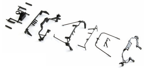 PCS02P3 Policar F1 Lotus 72 Spare Body Parts Type C PCS02P3 Policar F1 Lotus 72 Spare Body Parts Type C
