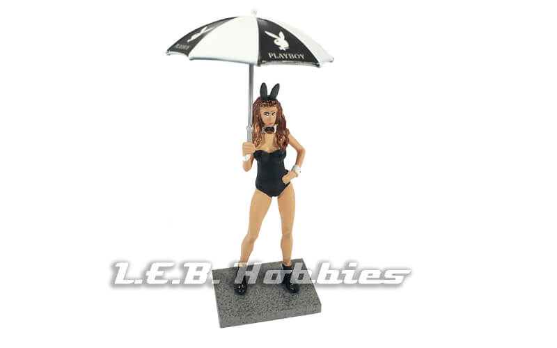 Racer Sideways SWFIG/007 Playboy Grid Girl with Umbrella, Gena Racer Sideways SWFIG/007 Playboy Grid Girl with Umbrella, Gena