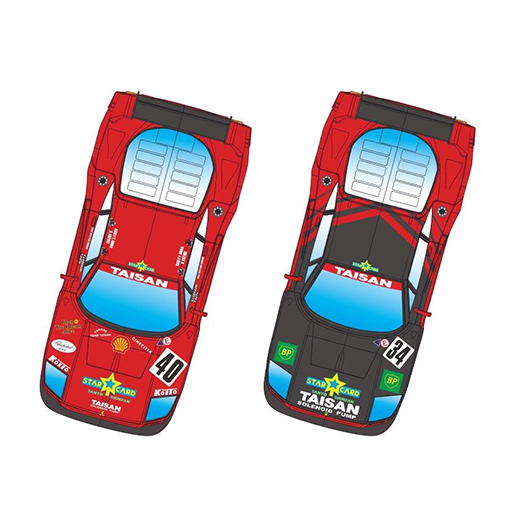 RevoSlot RS0099 Ferrari F40 Twin Pack Taisan No.40 and No.34 RevoSlot RS0099 Ferrari F40 Twin Pack Taisan No.40 and No.34