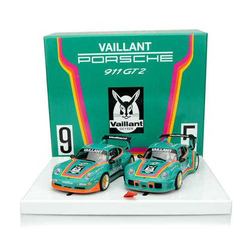 RevoSlot RS0138 Porsche 911 GT2 Vaillant Twin Pack RevoSlot RS0138 Porsche 911 GT2 Vaillant Twin Pack