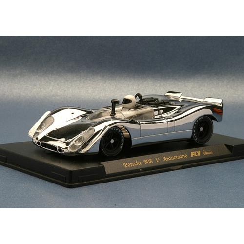 Fly S12 Porsche 908 Chrome Edition 1st Fly Anniversary Car Fly S12 Porsche 908 Chrome Edition 1st Fly Anniversary Car