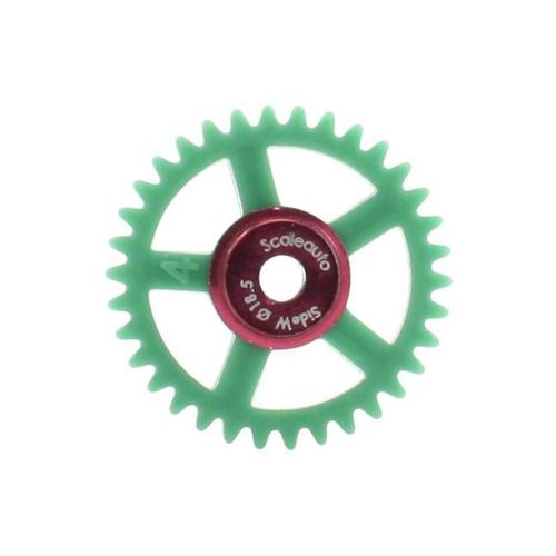 (image for) Scaleauto SC-1144R 34T ø18.5mm Sidewinder Spur Gear (x1) with M2.5 screw for 3/32" (2,38mm) axle