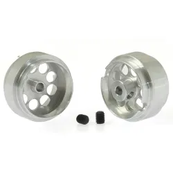 (image for) Scaleauto SC-4046F25 Aluminum Wheels 16.5 x 8.5mm Lightweight Universal (x2)
