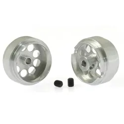 (image for) Scaleauto SC-4062F25 Aluminum Wheels 17.5 x 10mm Lightweight (x2)