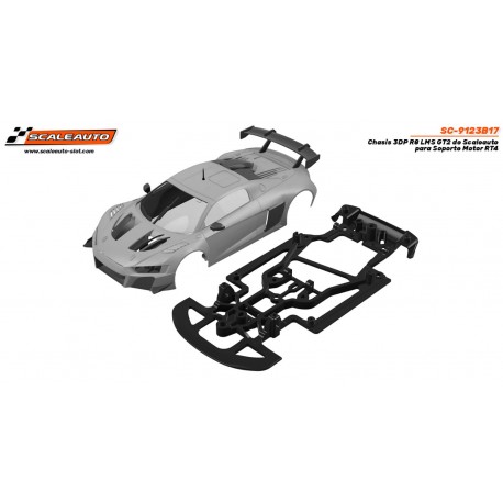 (image for) Scaleauto SC-9123B17 Chassis 3DP Audi R8 LMS GT2 for RT4 Motor Mount