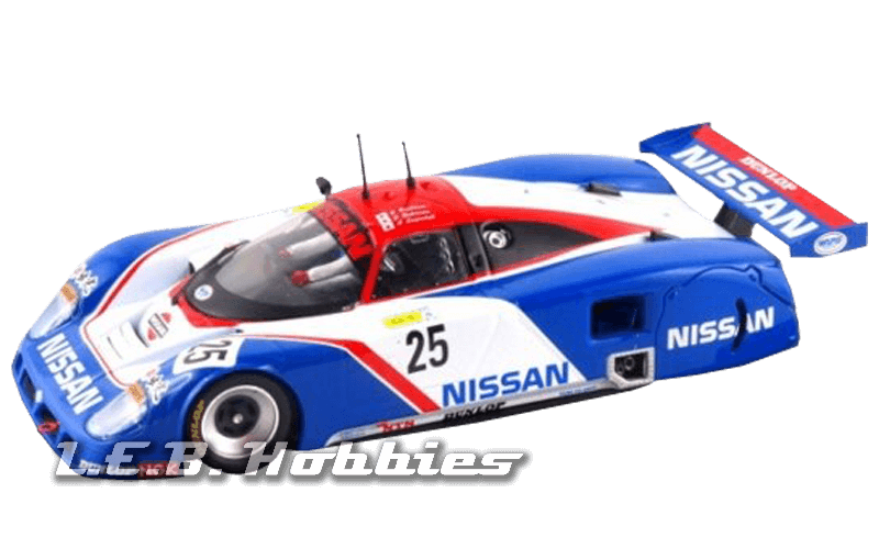 SICA28D Slot.it Nissan R89C #25 Le Mans 1989 SICA28D Slot.it Nissan R89C #25 Le Mans 1989