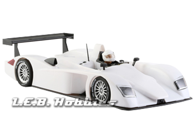 SICA33Z Slot.it Audi R8 LMP - Undecorated White Kit SICA33Z Slot.it Audi R8 LMP - Undecorated White Kit
