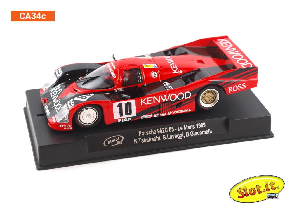 SICA34C Slot.it Porsche 962C 85, No.10, Le Mans 1989 SICA34C Slot.it Porsche 962C 85, No.10, Le Mans 1989