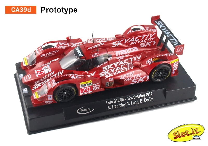 Slot.it SICA39E Lola B12/80 No.70 12h Sebring 2014 Slot.it SICA39E Lola B12/80 No.70 12h Sebring 2014