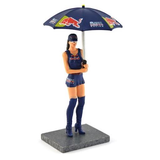 Racer Sideways SWFIG/011 Red Bull Grid Girl w/Umbrella, Kathleen