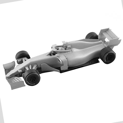 PCAR07-Silver Policar Generic Modern F1 Silver PCAR07-Silver Policar Generic Modern F1 Silver