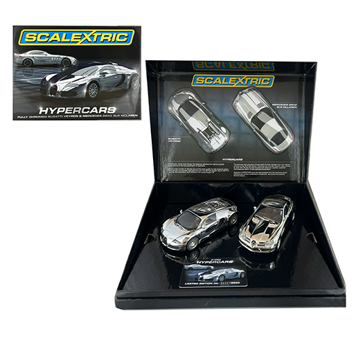 Scalextric C3169A Hypercars Mercedes SLR/Bugatti Limited Ed.